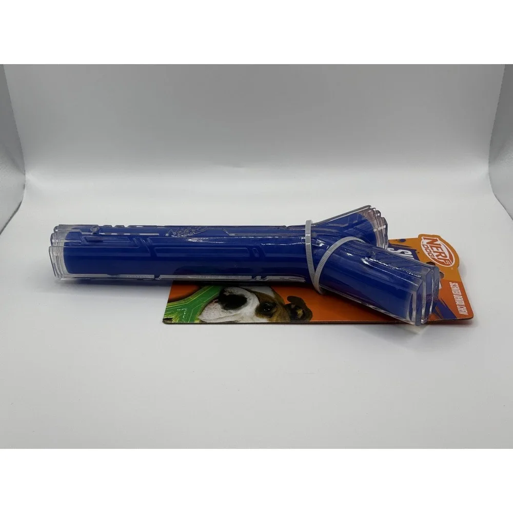 Nerf Dog Super Scent NF-7133 Dental Chew Peanut Butter 10 Inch Dog Toy